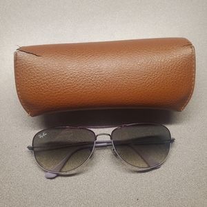 Ray-Ban RB3362 Cockpit 07/32 Sunglasses 59/14 1 Rare Purple Color